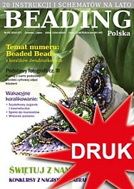 okładka czasopisma Beading Polska
